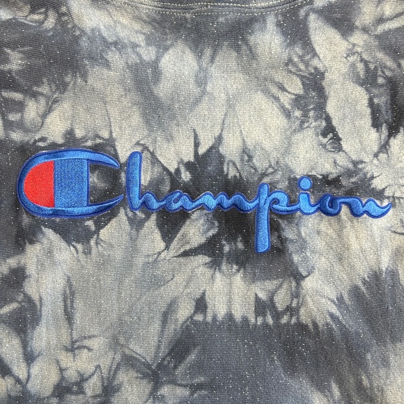 Champion - Reverse Weave Hood - Hand dyed shades of blue. - Picture 3 of 5